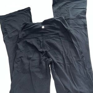 Lululemon Athletica Black Flare Pants